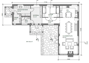 Fritidshus i Idre plan 1